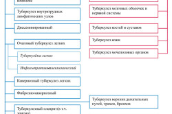 Виды туберкулеза