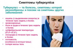 Симптомы туберкулеза Симптомы туберкулеза